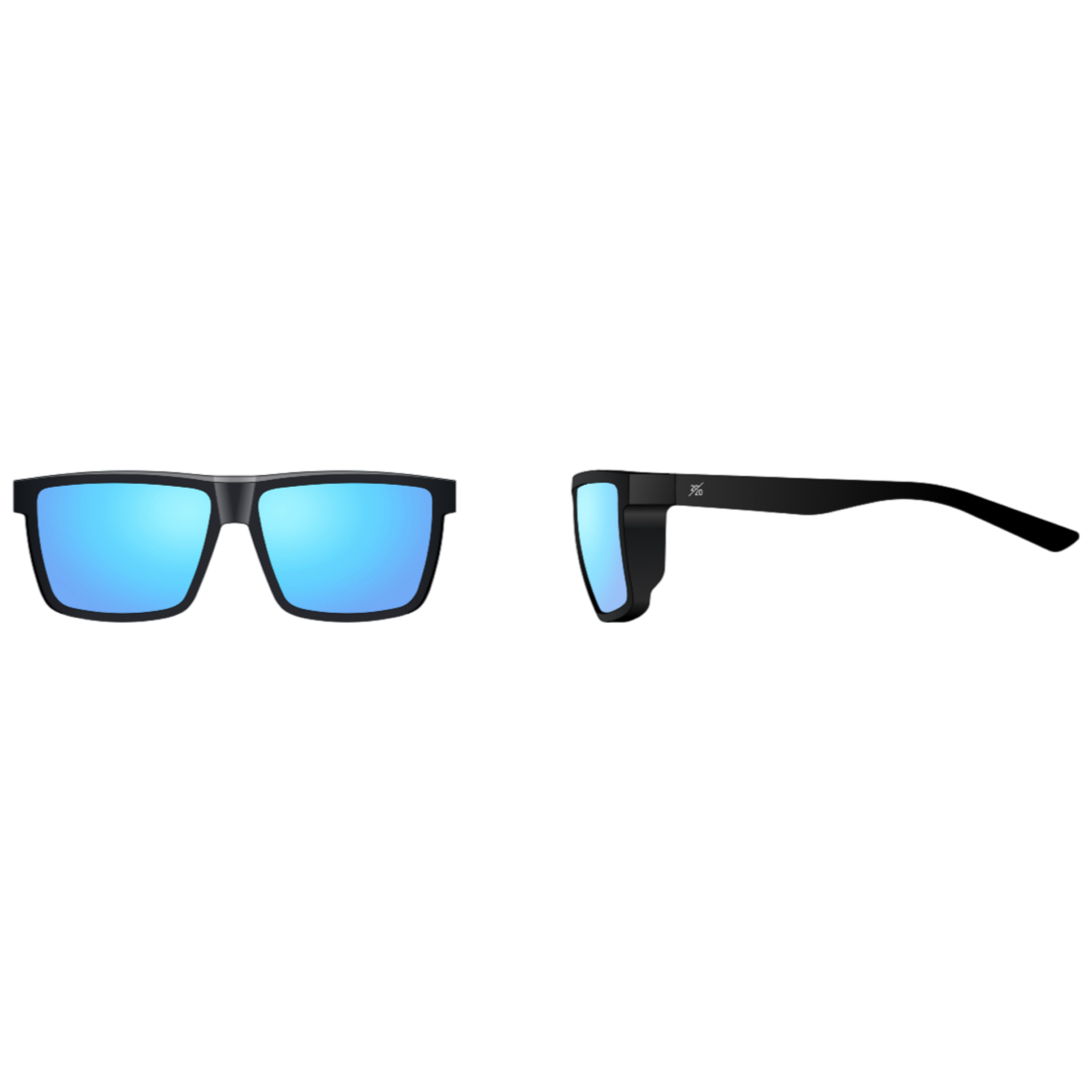 blvd sunglasses resting on a rock in bright sunlight