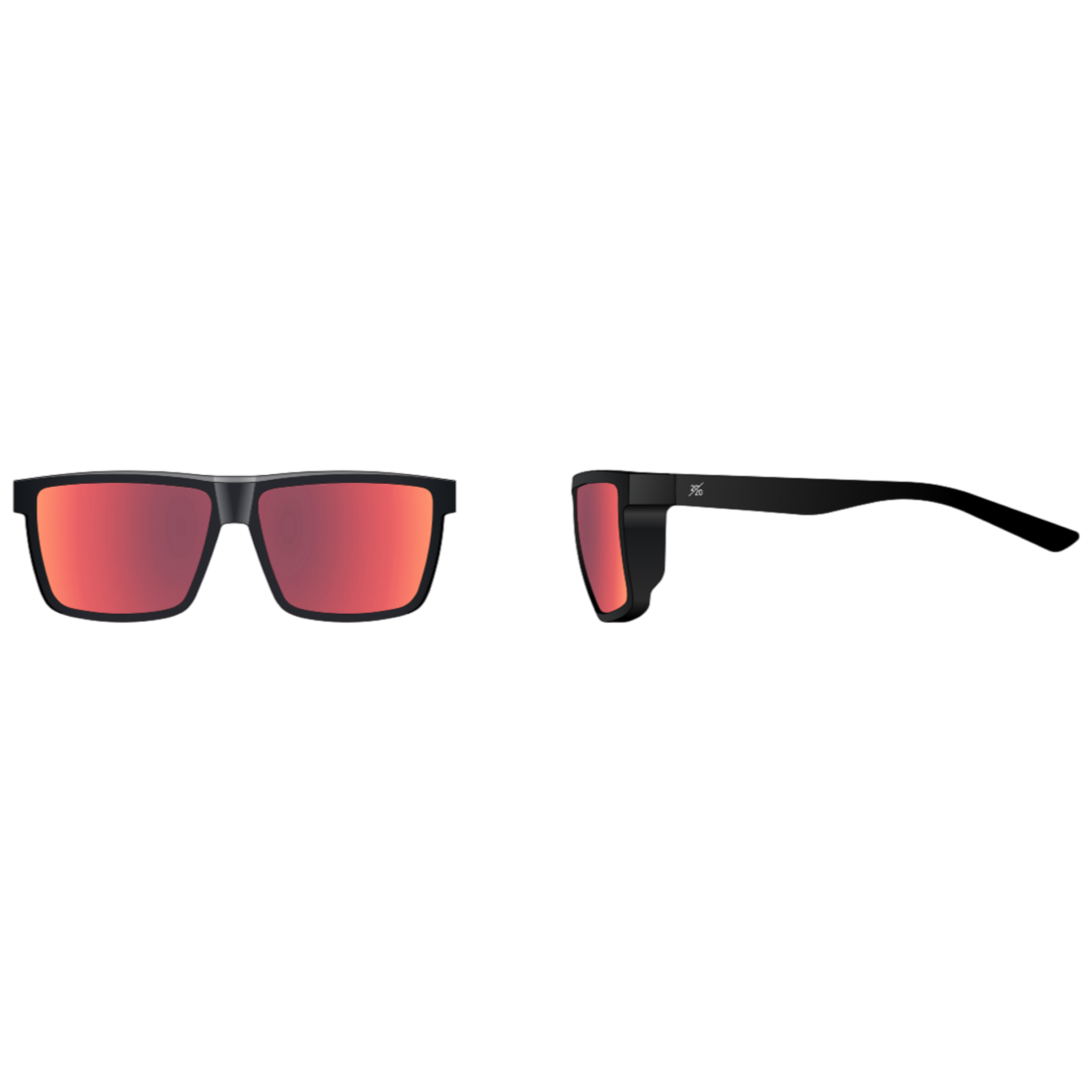 Stylish black blvd sunglasses with full UV protection