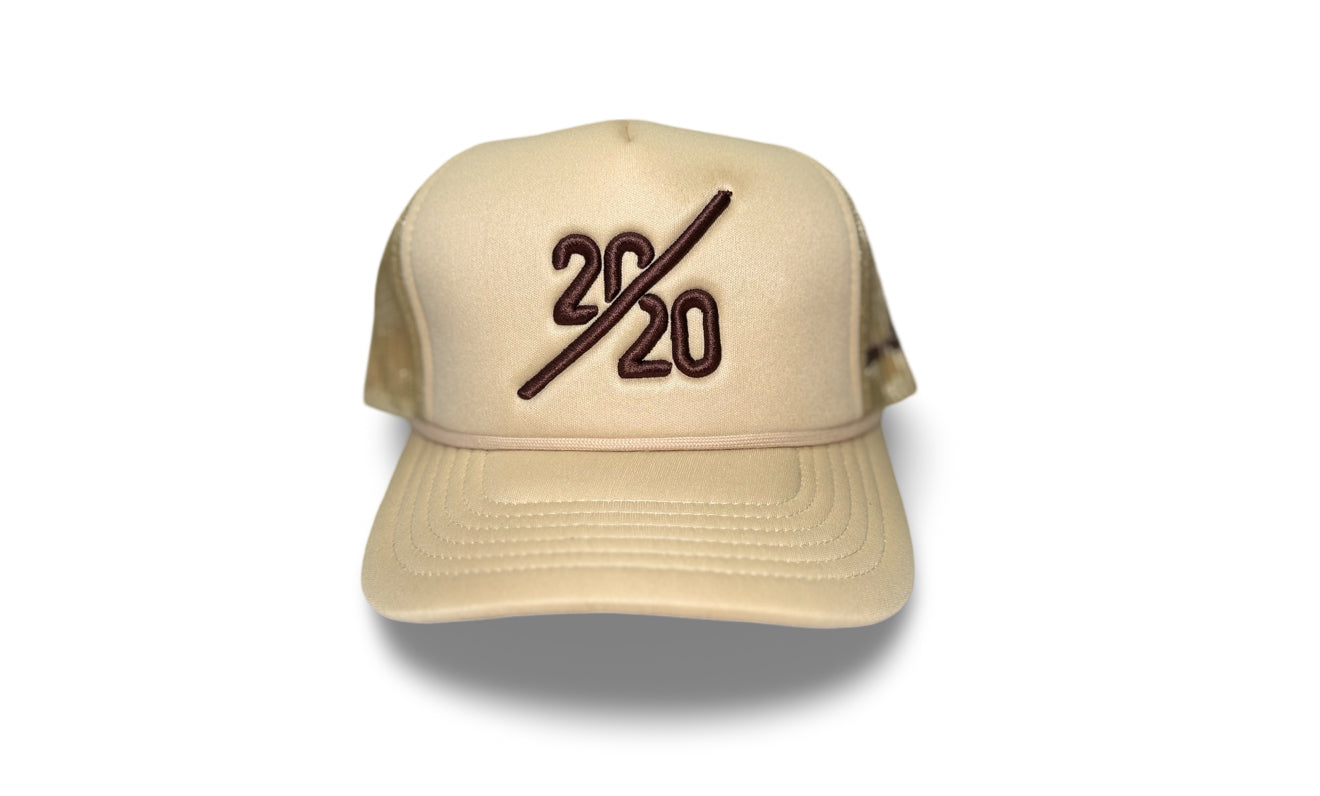Brown/Tan Icon Trucker Hat