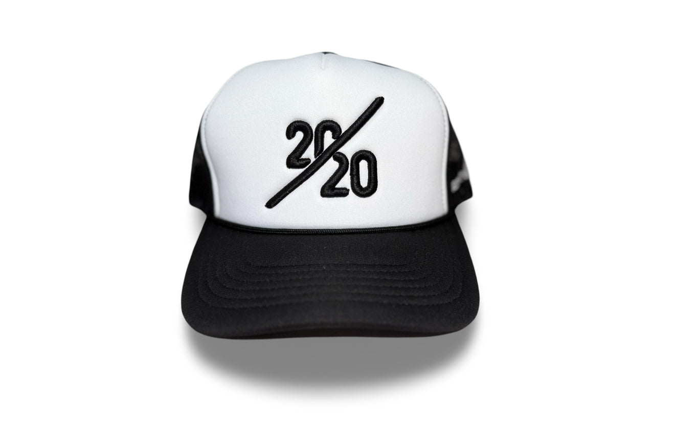 Black/White Icon Trucker Hat