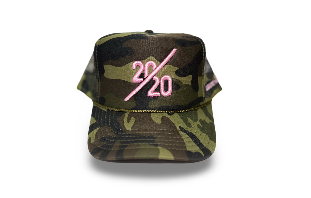 Pink/Camo Icon Trucker Hat