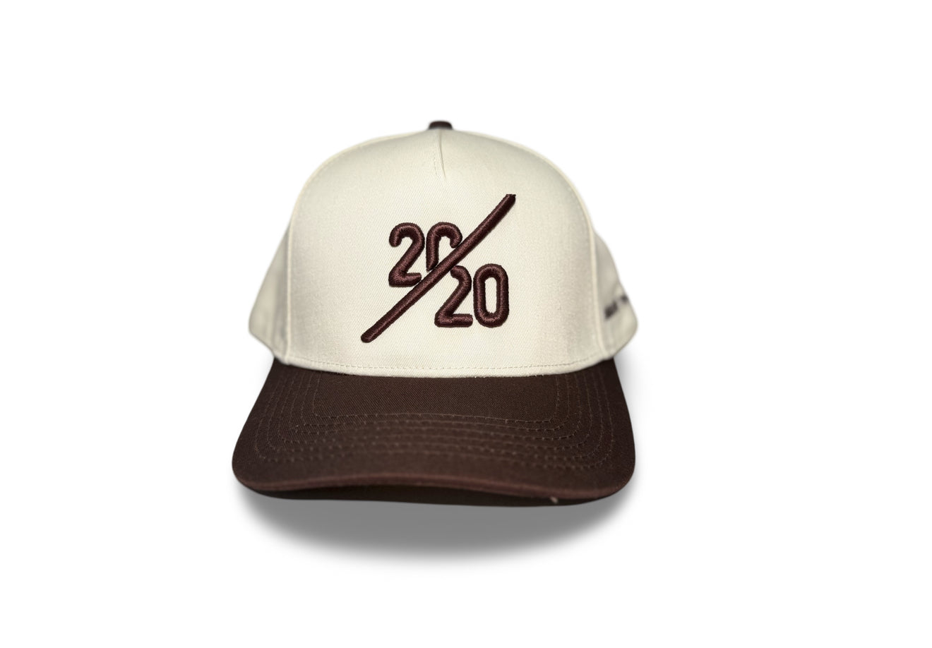 Brown/Cream Premium Icon Hat