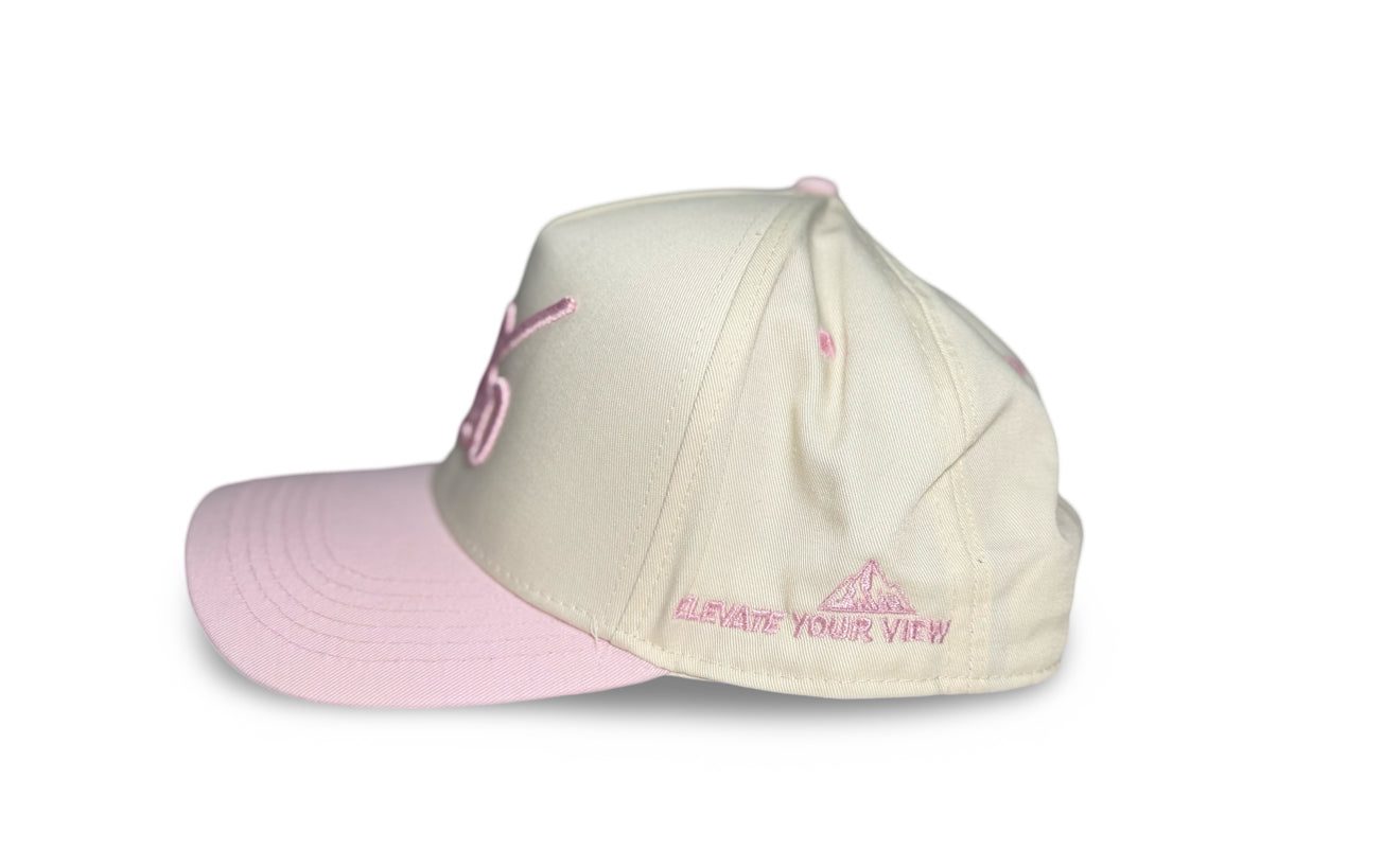 Pink/Cream Premium Icon Hat