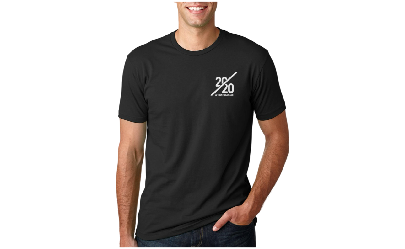 𝟸0/𝟸0 𝙿𝚛𝚎𝚖𝚒𝚞𝚖 𝙵𝚒𝚝𝚝𝚎𝚍 𝚝-𝚜𝚑𝚒𝚛𝚝 Black Front